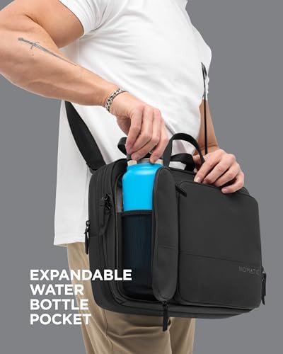 Expandable Professional Work Messenger Bag — photo 3