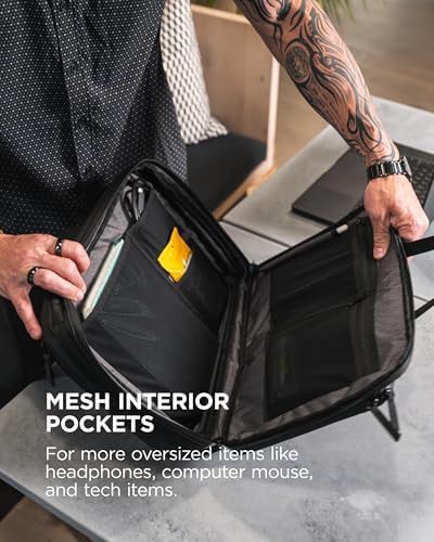 Expandable Professional Work Messenger Bag — photo 5