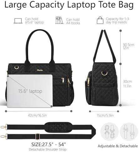 Multi Compartment Teacher Tote For Women — photo 4