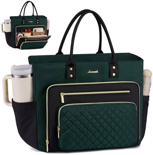 Multi pocket travel tote for teachers