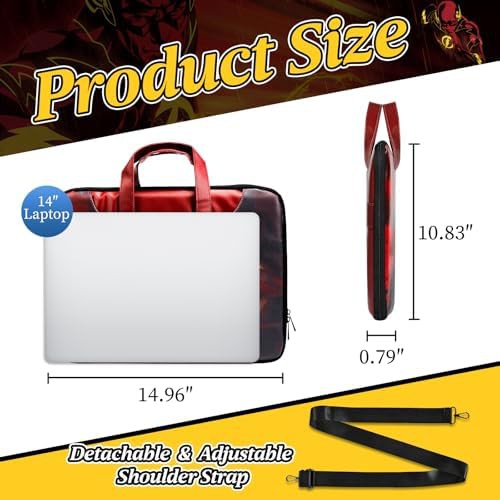 Superhero Water Resistant Laptop Case 14 — photo 4