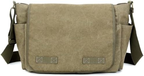 Large Canvas Shoulder Sling Messenger Bag