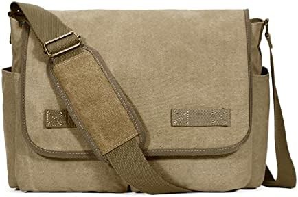 Large Canvas Shoulder Sling Messenger Bag — photo 4