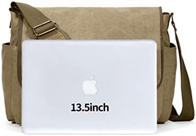 Large Canvas Shoulder Sling Messenger Bag — photo 5