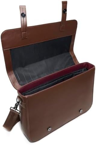 Brown Irvine Laptop Messenger Travel Bag — photo 4
